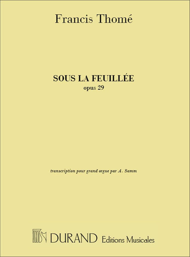 Sous La Feuilleeorgue